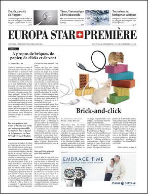 Europa Star Première - Septembre n°4/17