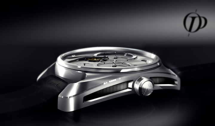 Prototype de la montre Pecqueur Motorists en phase finale de développement