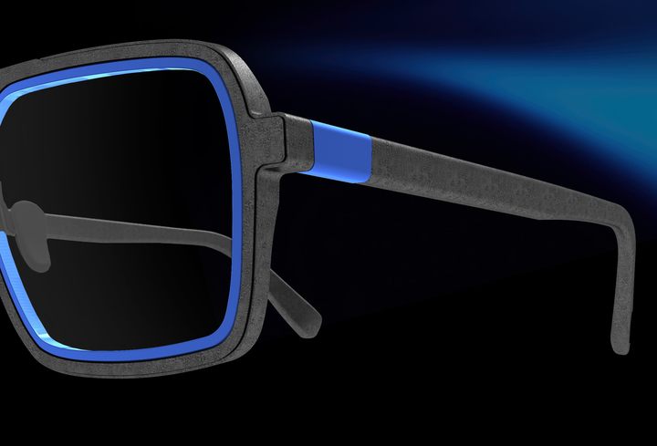 Projet de lunettes en matières composites.